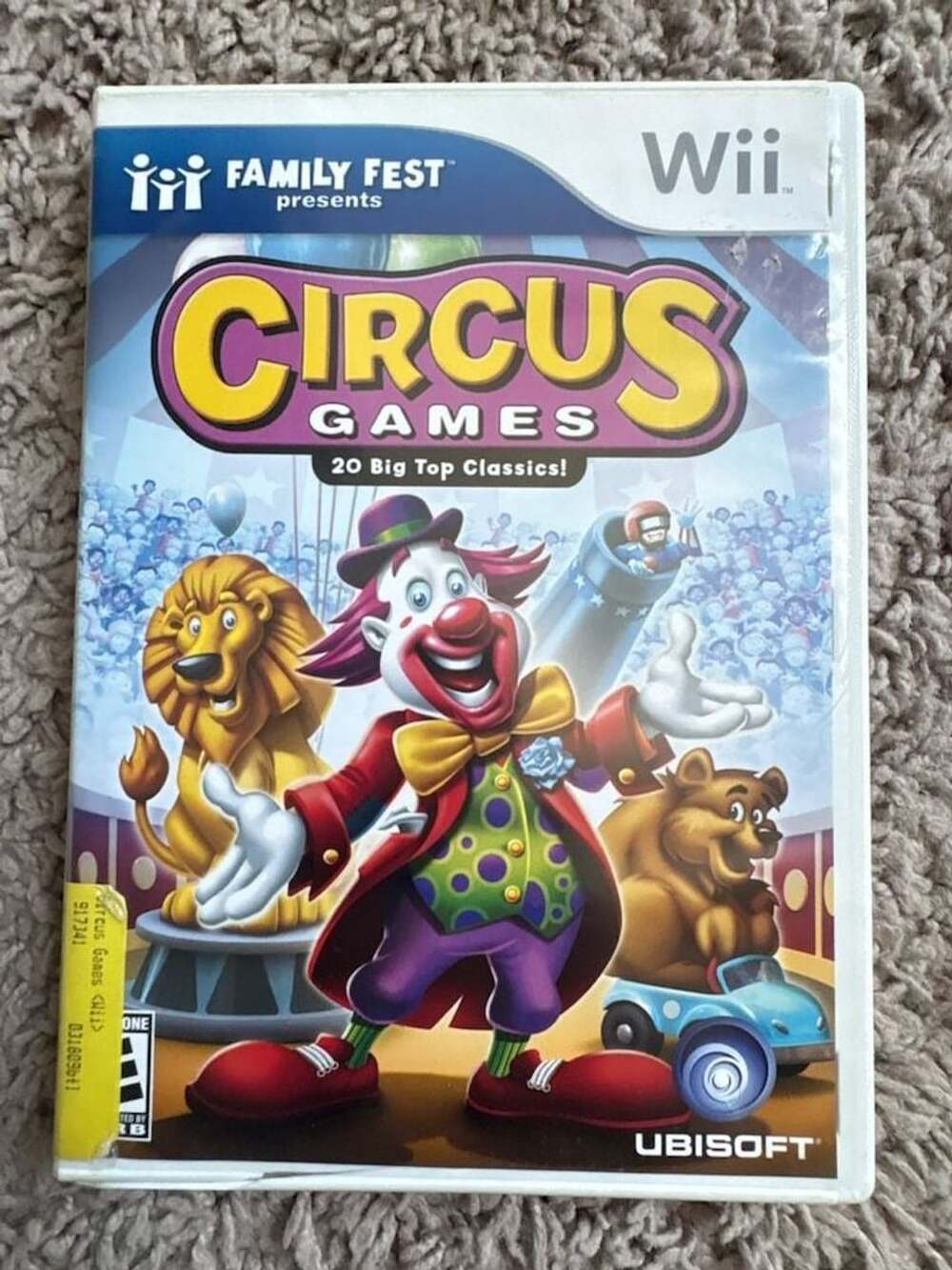 Family Fest Presents Circus Games for Nintendo Wii